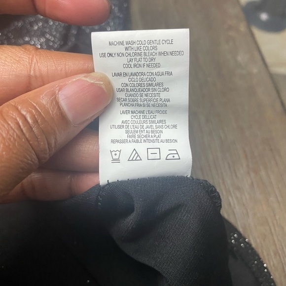 TIANA B. GRAY IRIDESCENCE DRESS cocktail party formal wedding - Picture 10 of 10